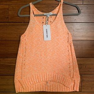 Elizabeth & James Open stitch sweater tank